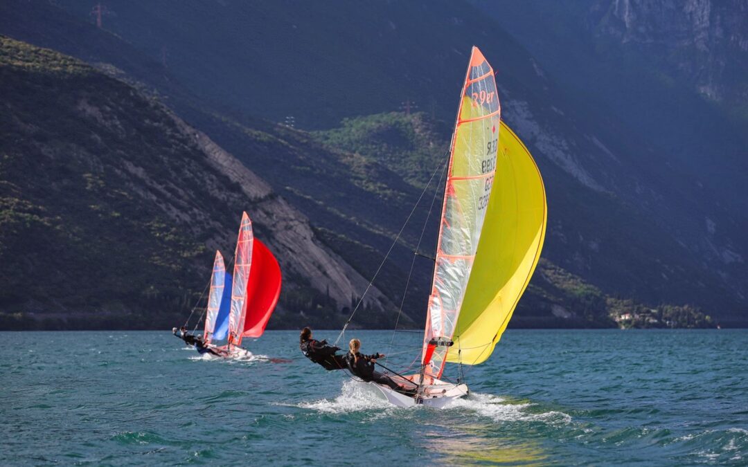 29er Segler auf dem Weg zur WM